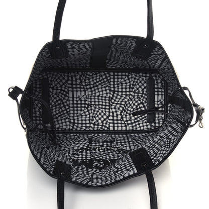 MCM Visetos Medium Liz Reversible Shopper Tote Black 5 of 20