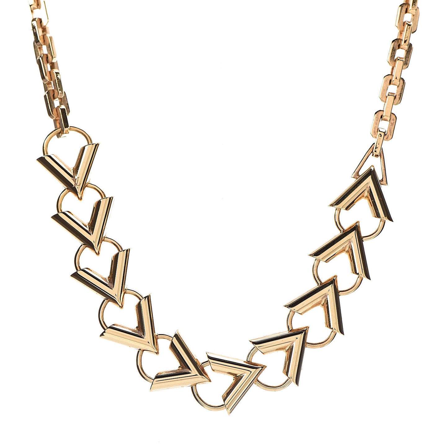 LVision Chain Necklace Gold