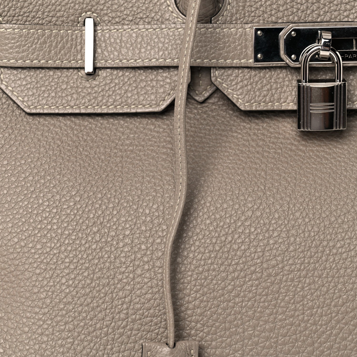Hermes Togo Birkin 35 Gris Tourterelle 12 of 14