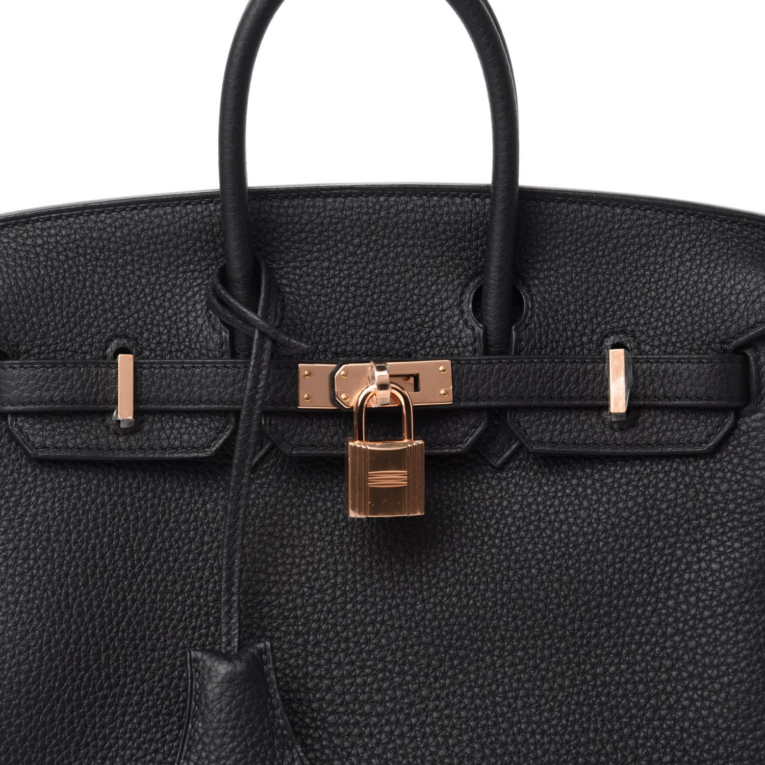 Hermes Togo Birkin 25 Black 10 of 11