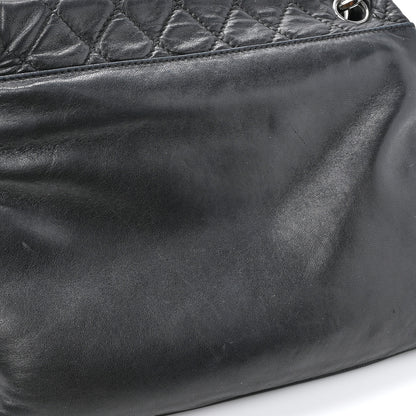 Chanel Lambskin Quilted Chain Mail Shoulder Bag Black 13 of 16