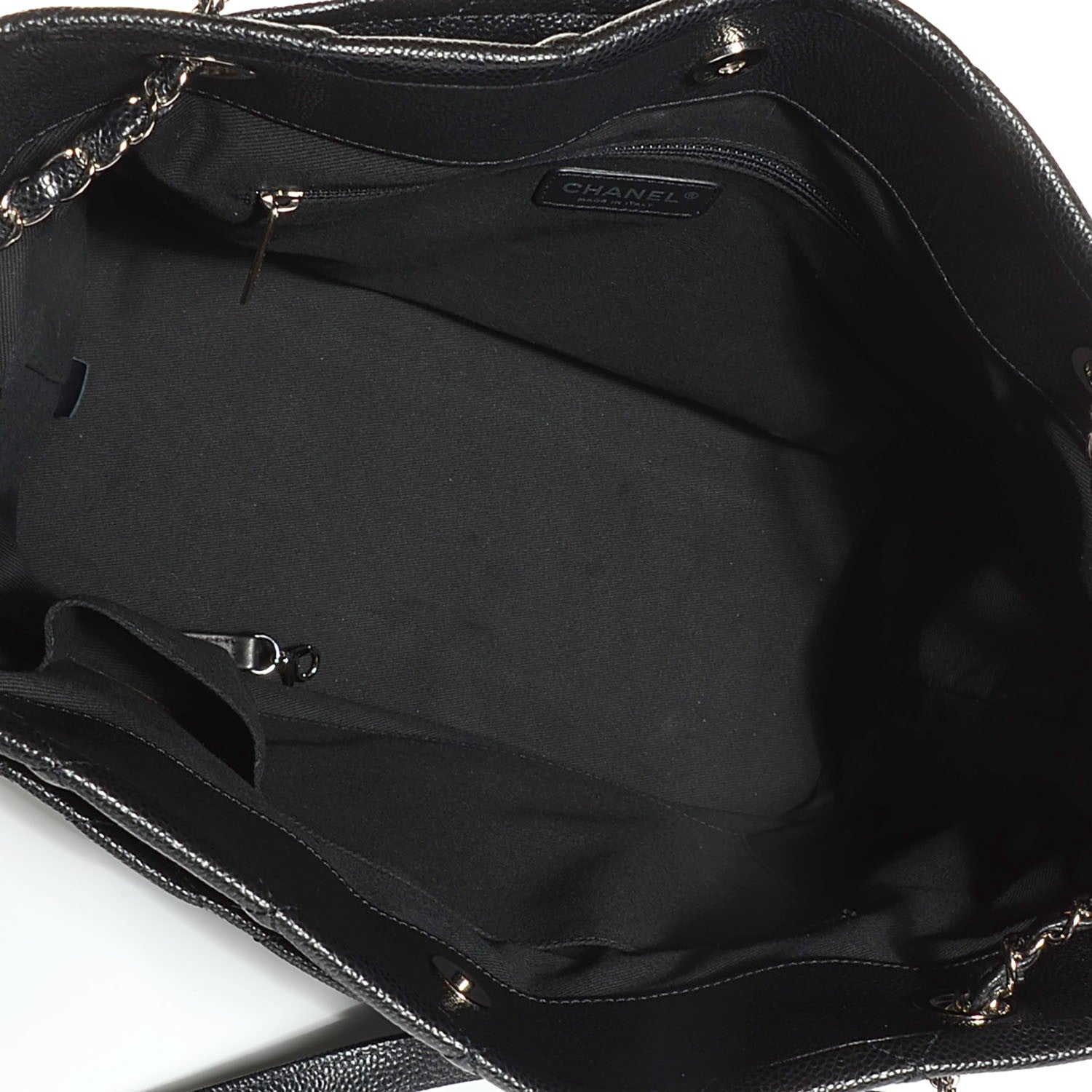 Chanel Caviar CC Timeless Soft Tote Black 5 of 7
