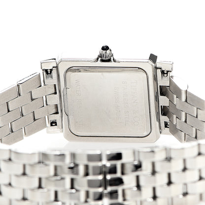 Tiffany Stainless Steel 24mm Classic Square Quartz Watch 4 of 6