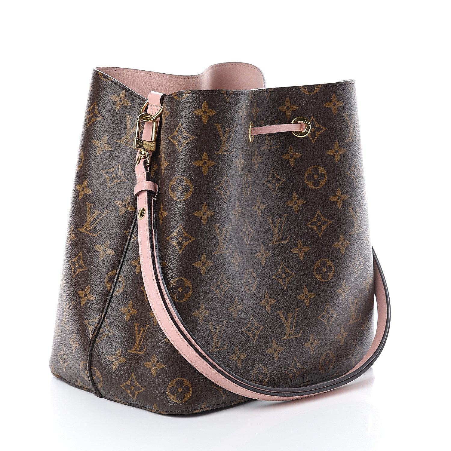 Louis Vuitton Monogram Neonoe MM Rose Poudre 2 of 8