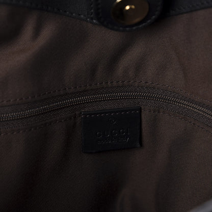 Gucci Monogram Medium Sukey Tote Black 8 of 10