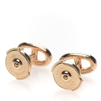 Hermes 18K Rose Gold TPM Farandole Stud Earrings 3 of 5