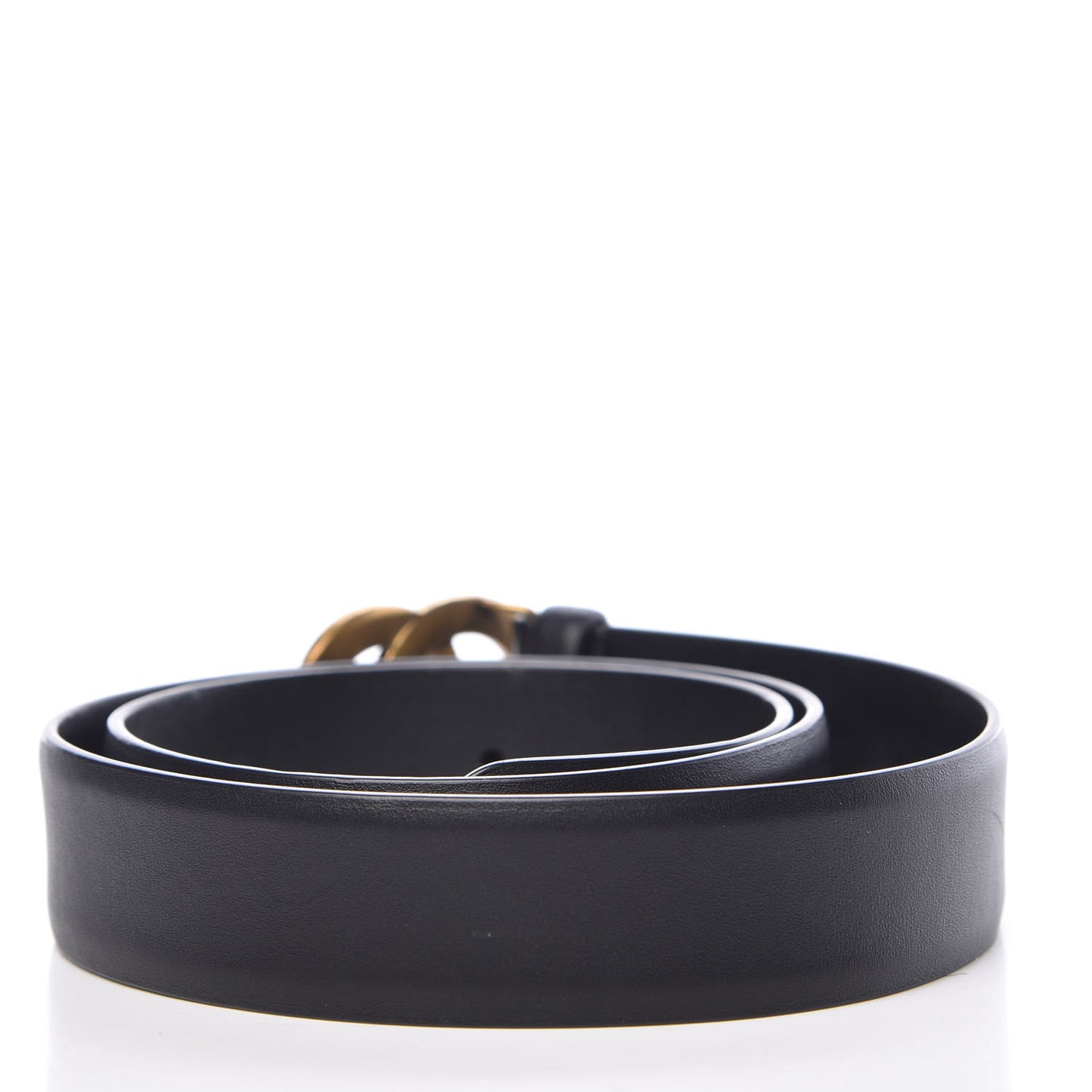 Calfskin CC Logo Belt 80 32 Black