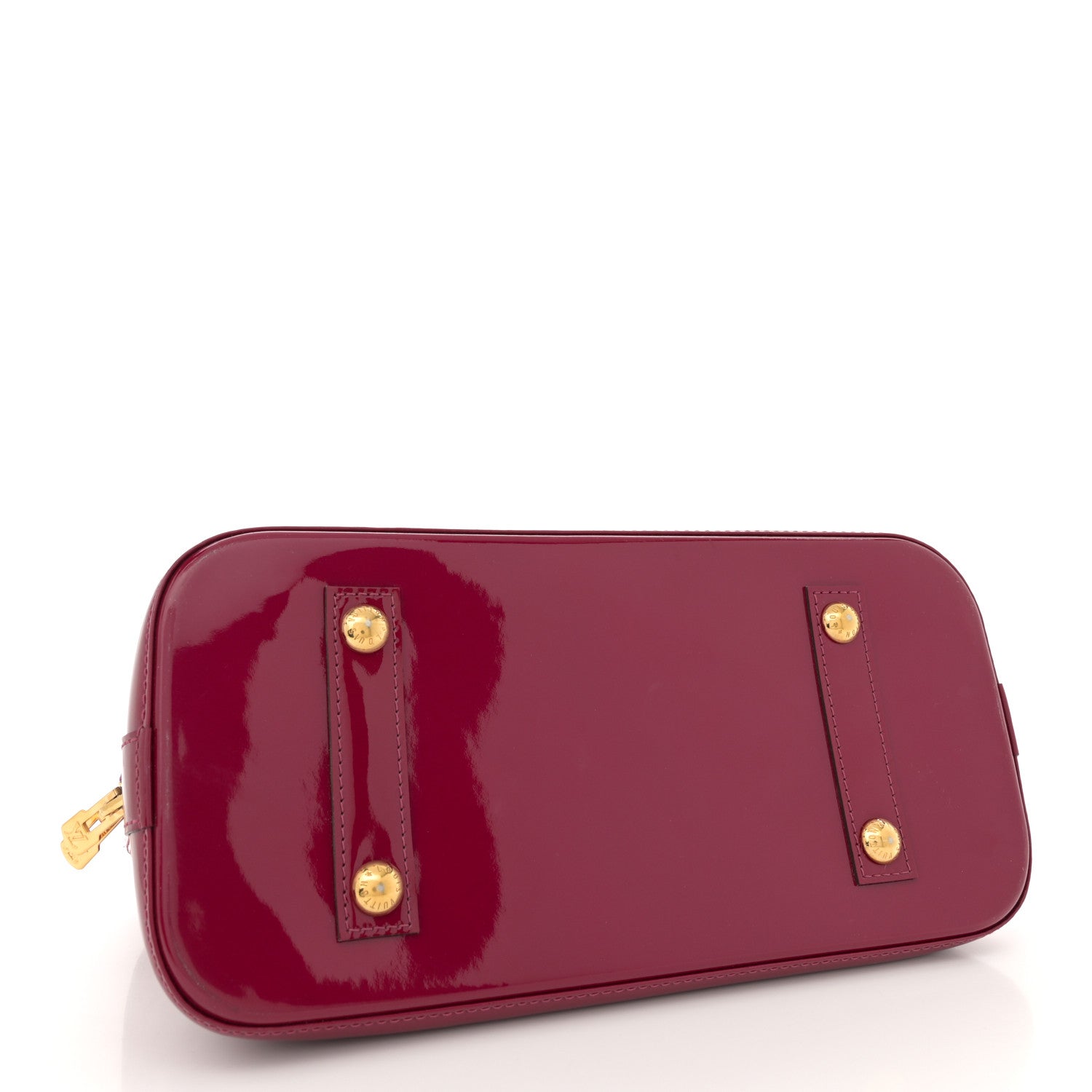 Louis Vuitton Vernis Alma PM Magenta 4 of 11