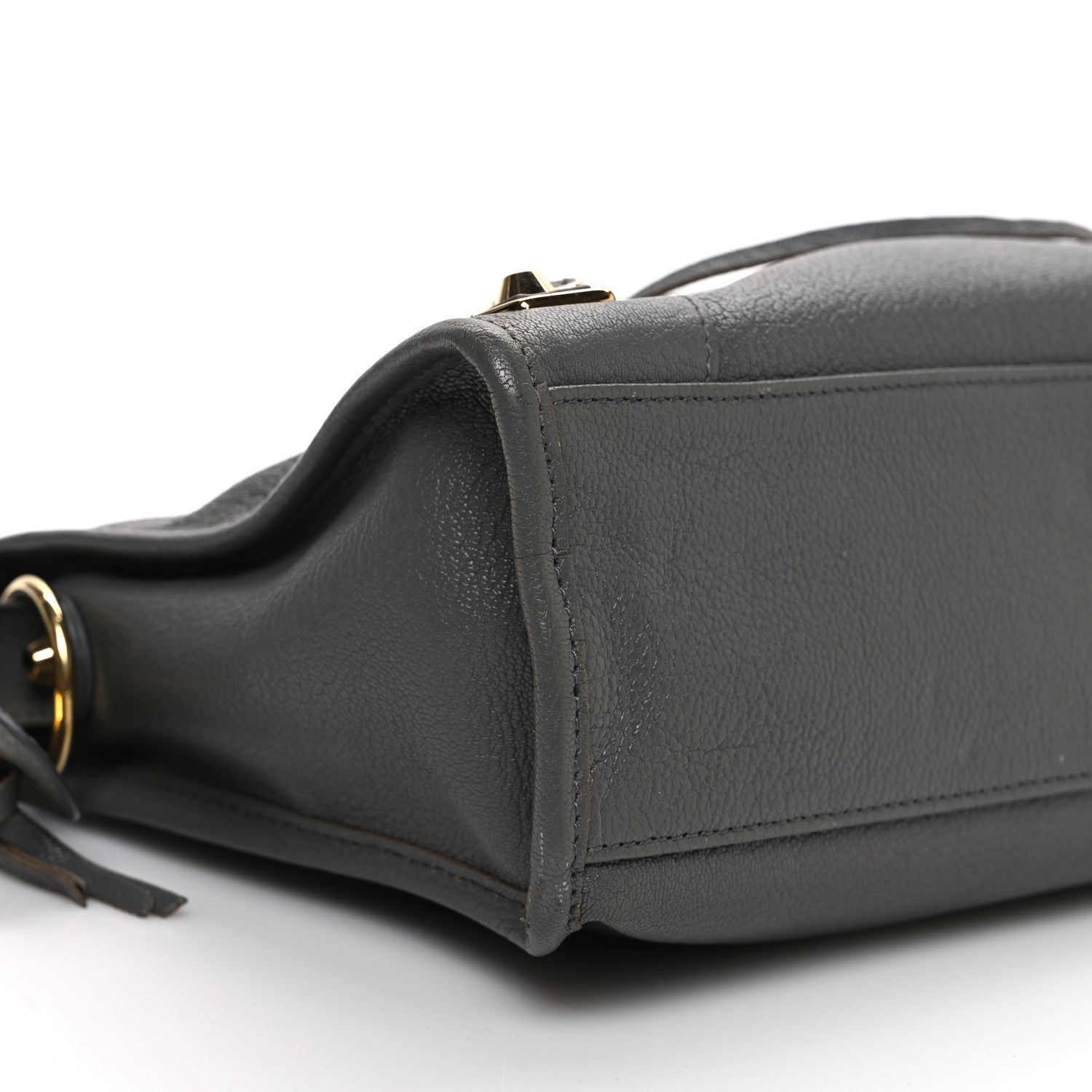 Balenciaga Chevre Gold Metallic Edge Hardware S City Gris Acier 10 of 13