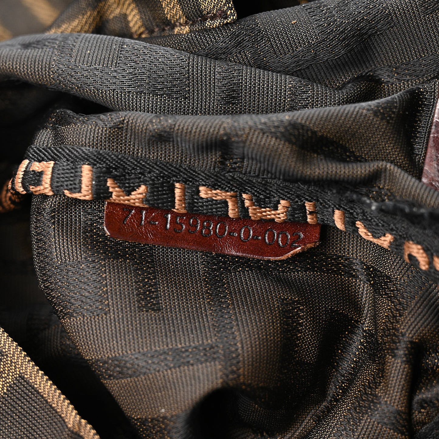 Zucca Drawstring Flap Backpack Tobacco