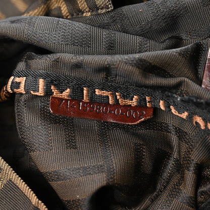 Fendi Zucca Drawstring Flap Backpack Tobacco 6 of 9