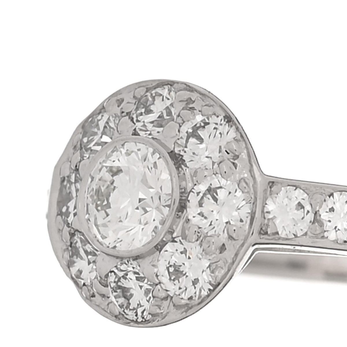 Platinum Diamond .65ctw Circlet Engagement Ring 52 6