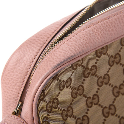 Gucci Monogram Mini Bree Messenger Bag Beige Soft Pink 10 of 14