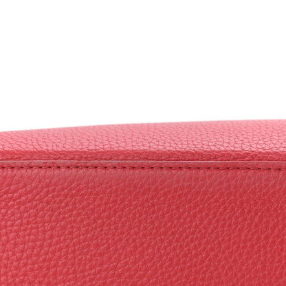 Louis Vuitton Taurillon Capucines MM Rubis 13 of 13
