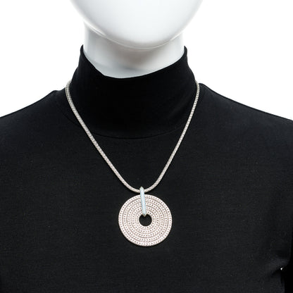 John Hardy Sterling Silver Rata Pendant Chain Necklace 2 of 6