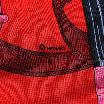 Hermes Silk Eperon D'Or Scarf 90 3 of 3