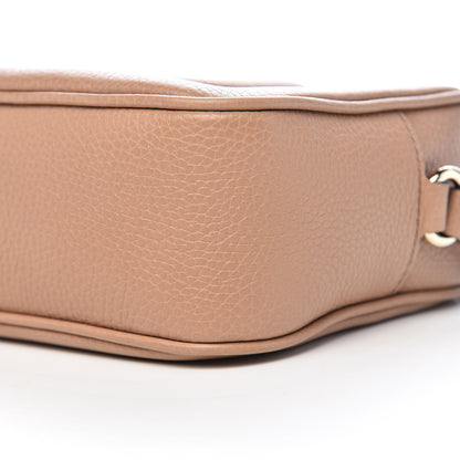 Gucci Pebbled Calfskin Small Soho Disco Bag Rose Beige 10 of 13
