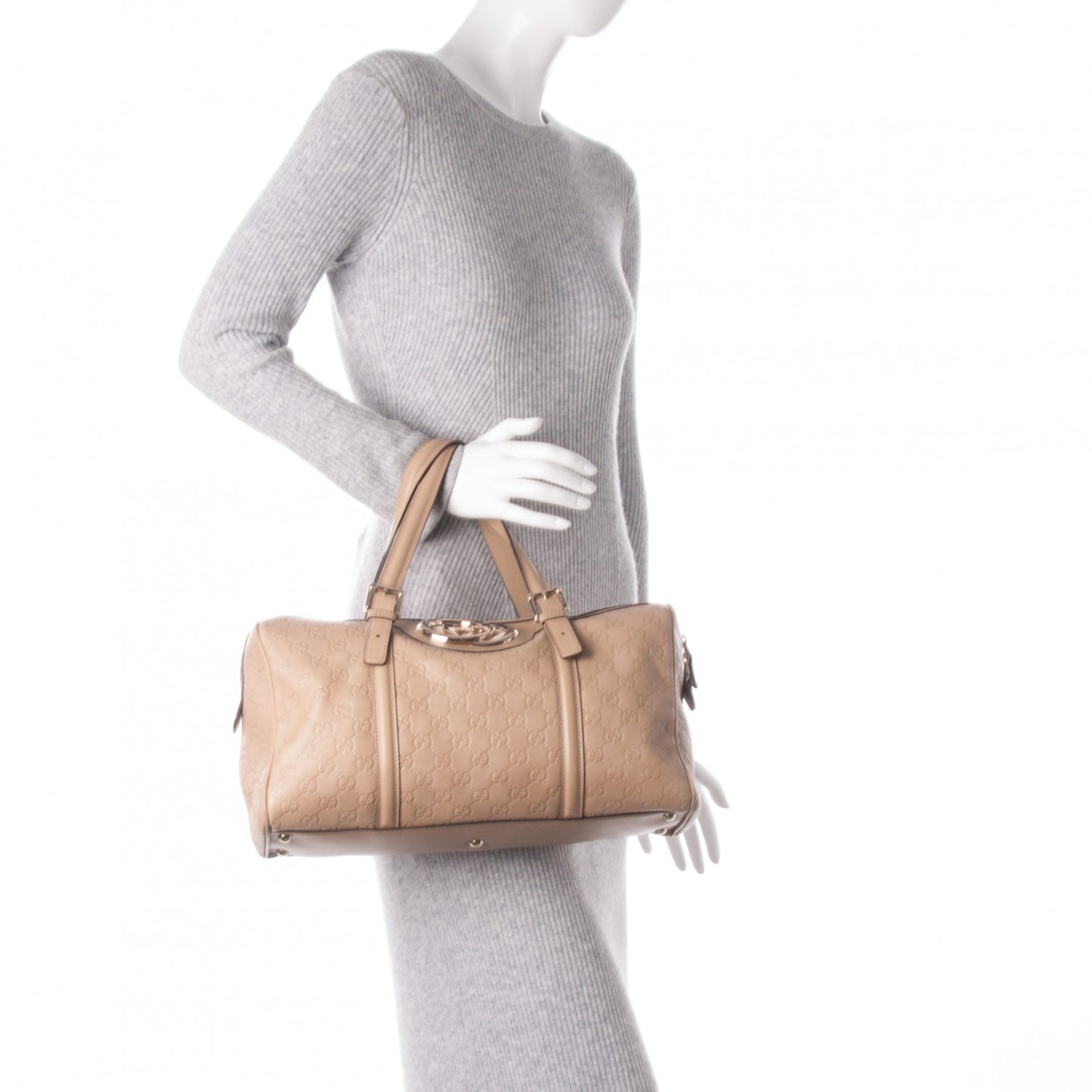 Guccissima Medium Britt Boston Beige