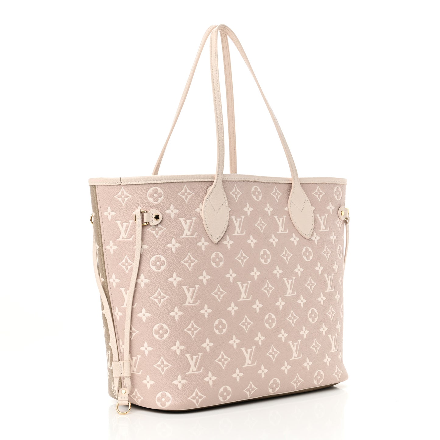 Empreinte Monogram Spring In The City Neverfull MM Kaki Beige Cream
