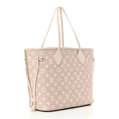 Louis Vuitton Empreinte Monogram Spring In The City Neverfull MM Kaki Beige Cream 4 of 10