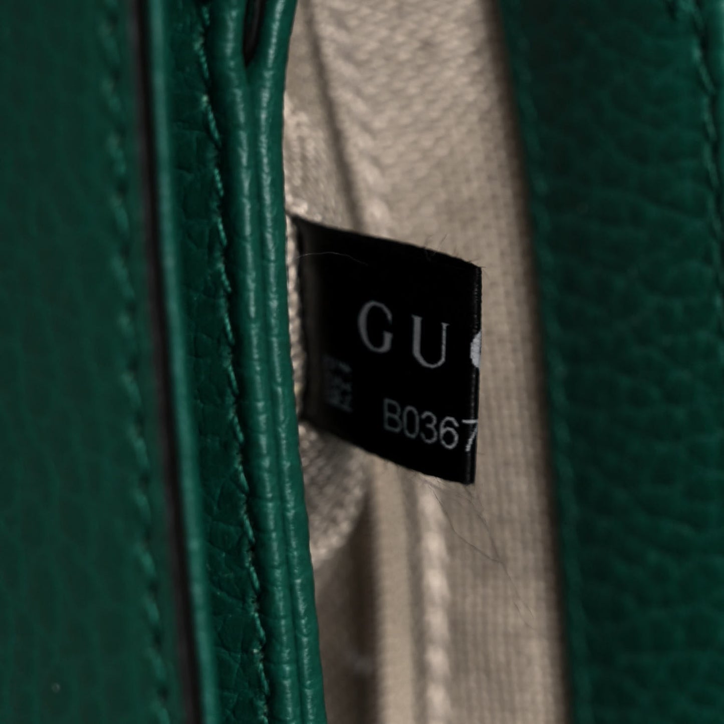 Dollar Calfskin Interlocking G Crossbody Bag Emerald