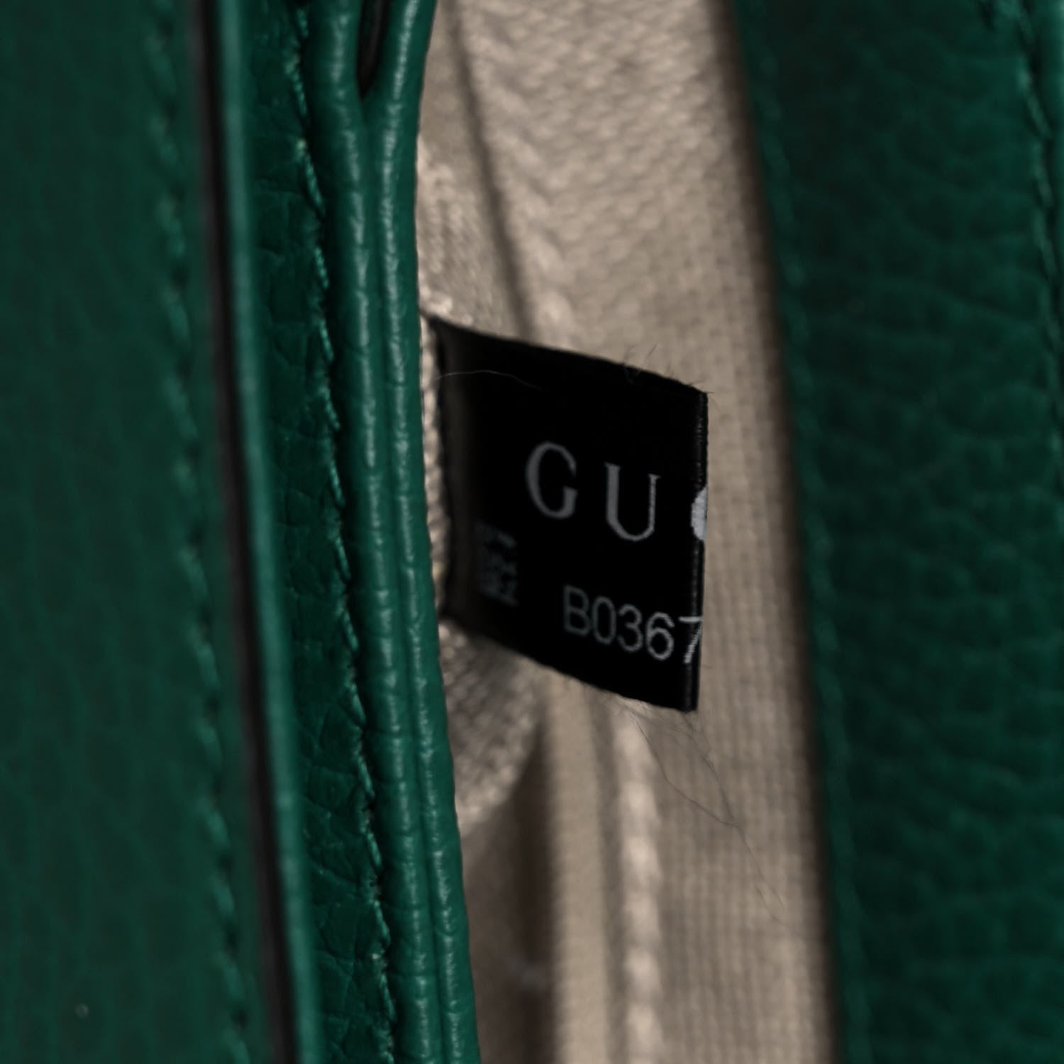 Gucci Dollar Calfskin Interlocking G Crossbody Bag Emerald 8 of 12