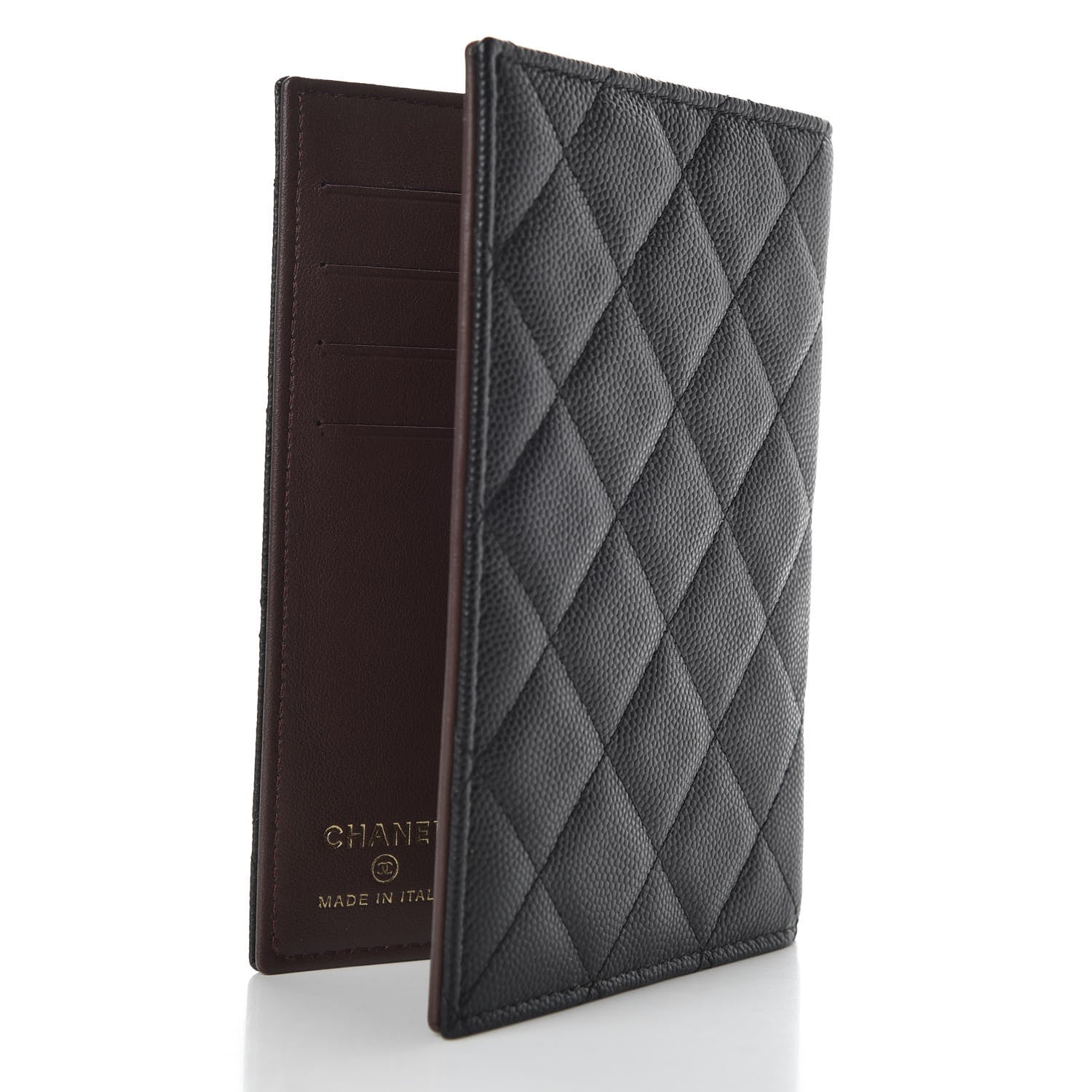 Chanel Caviar Quilted Passport Holder Black 3 of 7