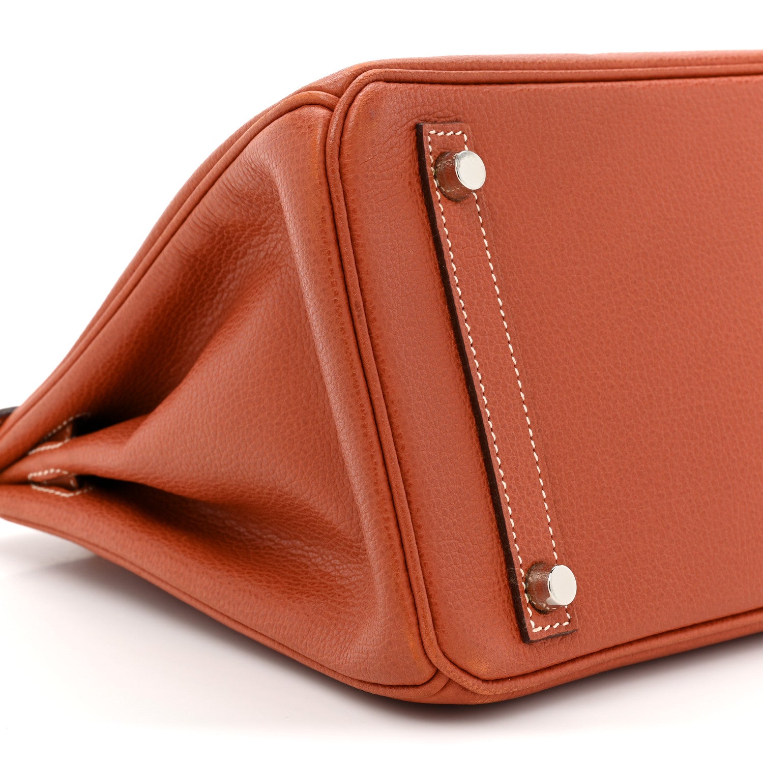 Hermes Vache Liegee Birkin 30 Brique 9 of 19