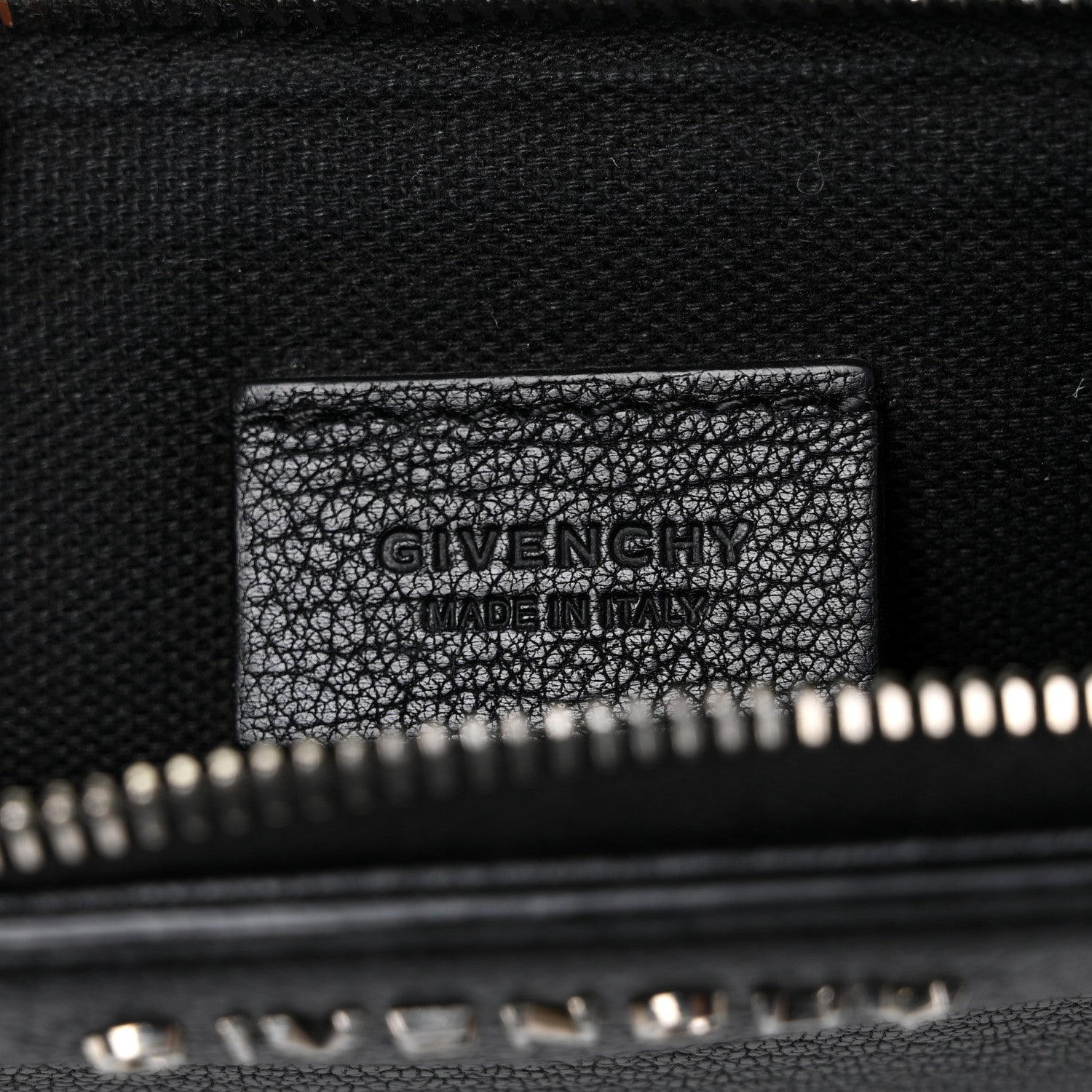 Givenchy Sugar Goatskin Medium Antigona Pouch Black 6 of 9