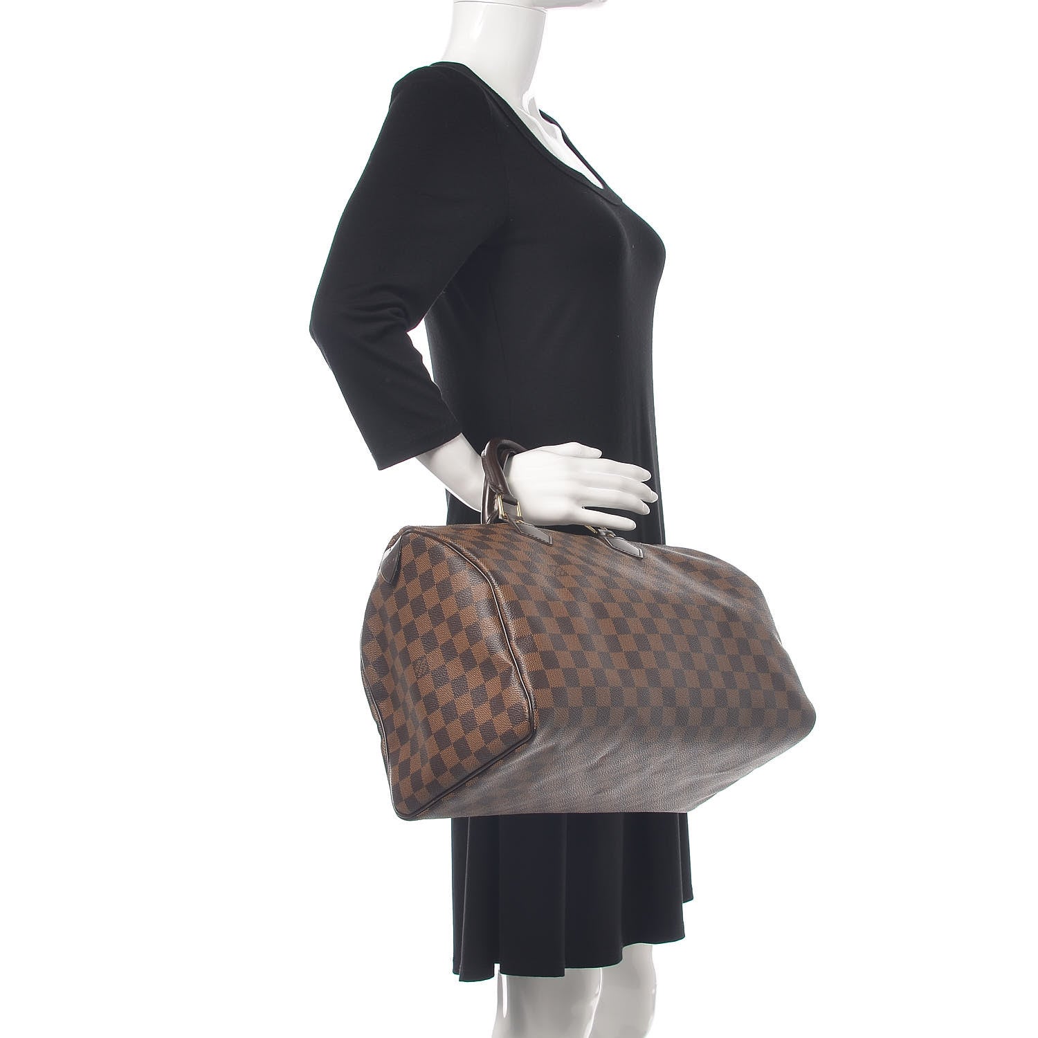 Louis Vuitton Damier Ebene Speedy 35 2 of 10