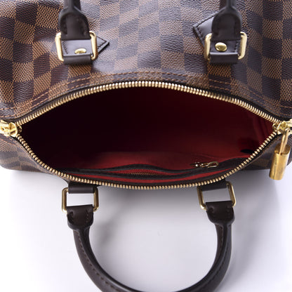 Louis Vuitton Damier Ebene Speedy Bandouliere 25 6 of 11