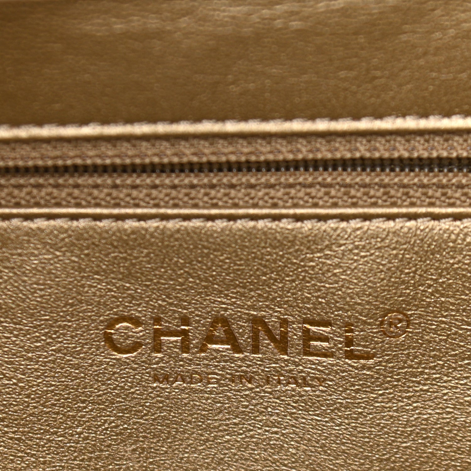 Chanel Calfskin Quilted Tote Beige 6 of 12