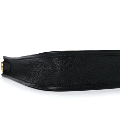 Hermes Taurillon Clemence Evelyne TPM Black 8 of 12