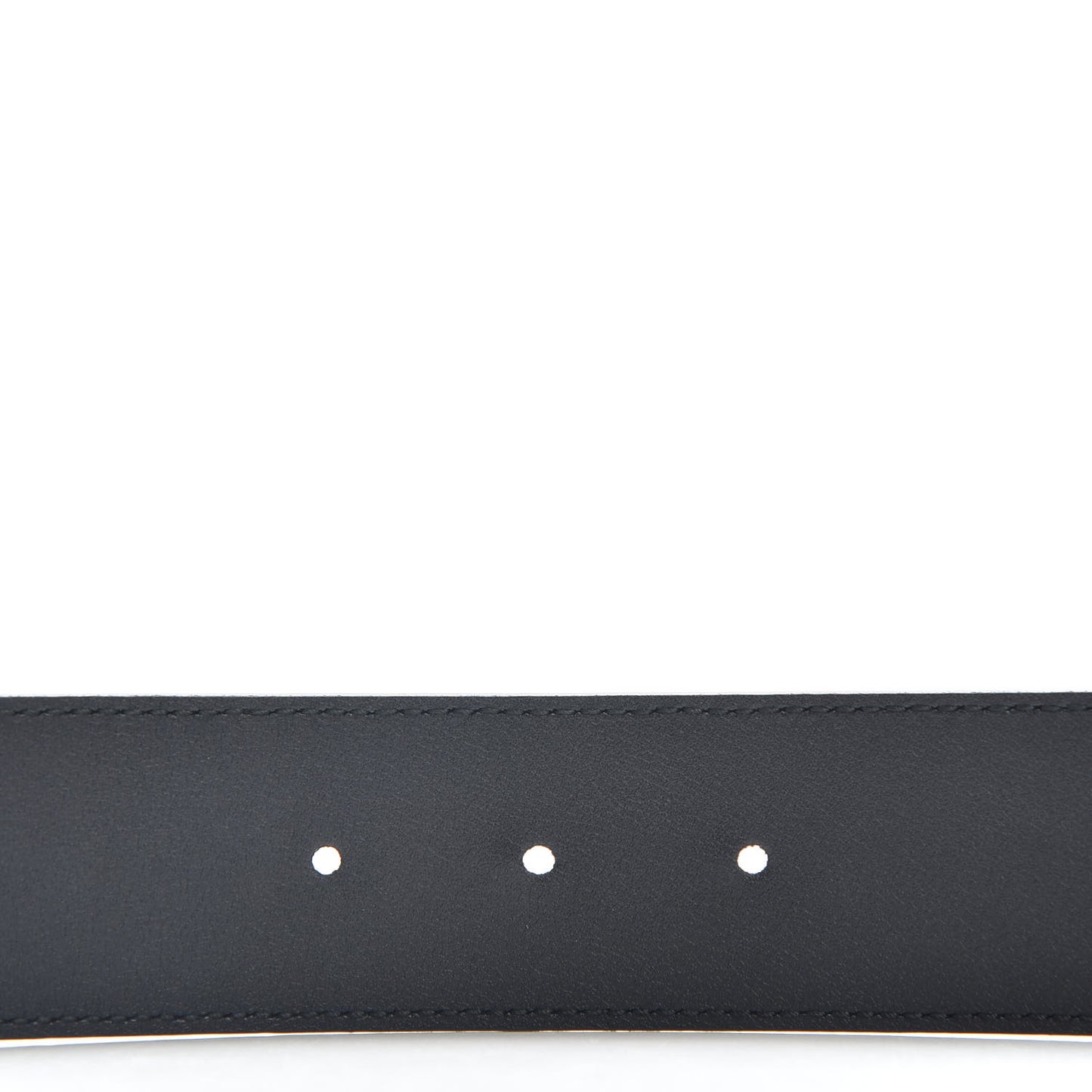 Moon Calfskin Torchon Double G 40mm Belt 90 36 Black