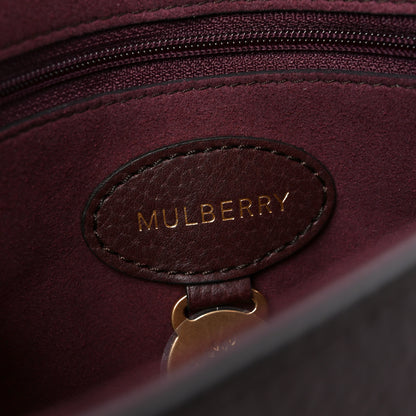Mulberry Small Classic Grain Calfskin Small Lily Flap Oxblood 6 of 9