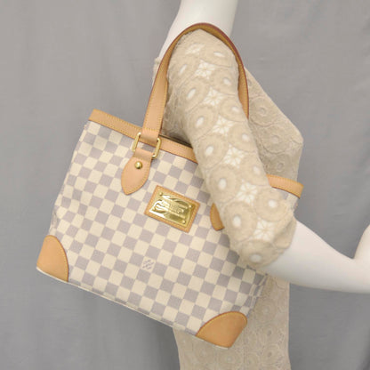 Louis Vuitton Damier Azur Hampstead PM 2 of 8