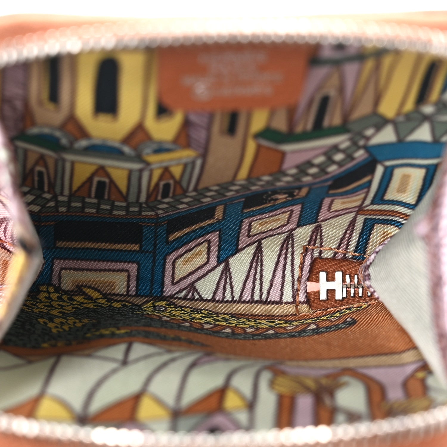 Hermes Evercolor Silk'In Coin Purse Gold 5 of 7