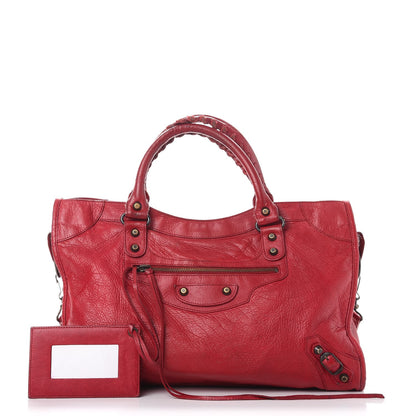 Balenciaga Agneau Classic Hardware City Rubisse 1 of 25