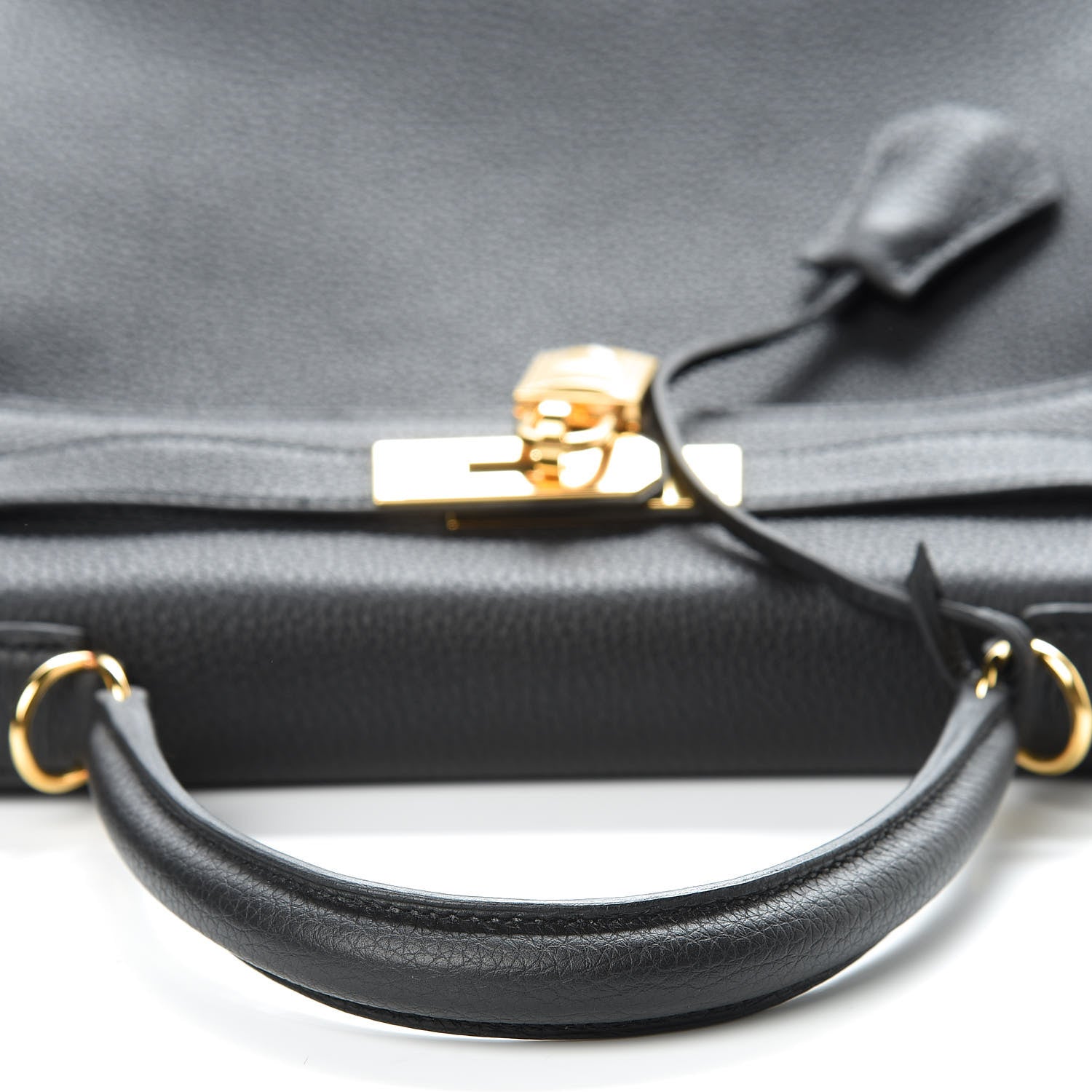 Hermes Togo Kelly Retourne 28 Black 9 of 40