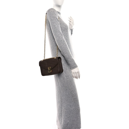 Celine Calfskin Quilted Medium C Bag Brown 2 of 12