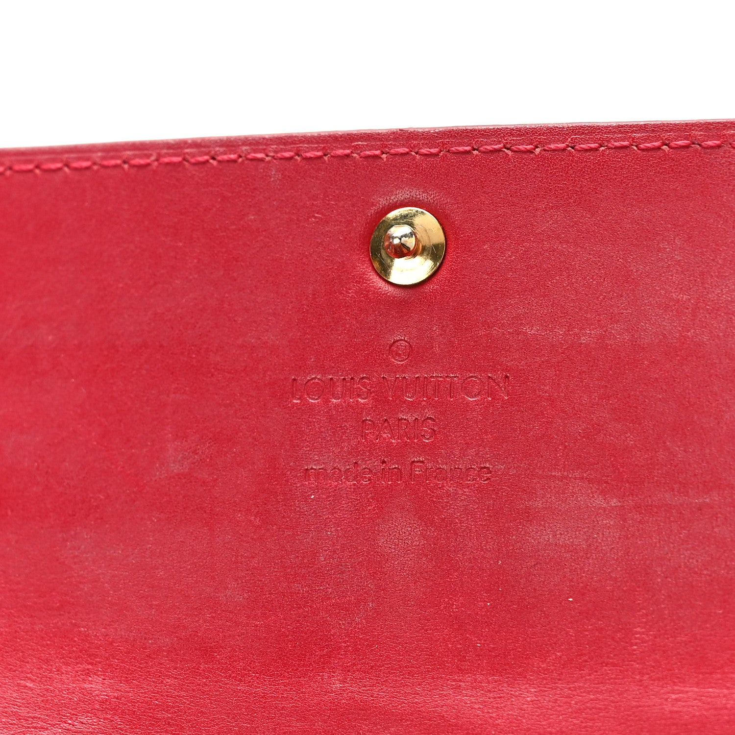 Louis Vuitton Vernis Sarah Wallet Pomme D'Amour 5 of 8