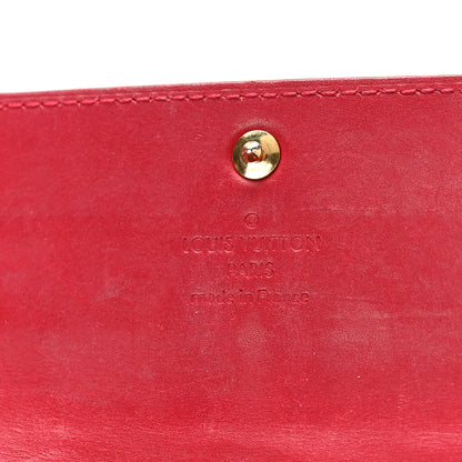 Louis Vuitton Vernis Sarah Wallet Pomme D'Amour 5 of 8