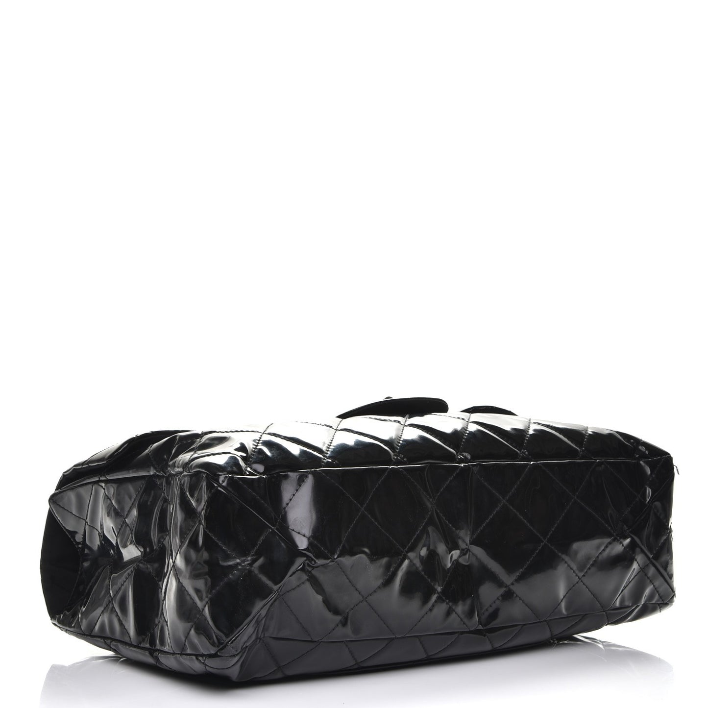 Vinyl Quilted XXL Reissue Flap Black