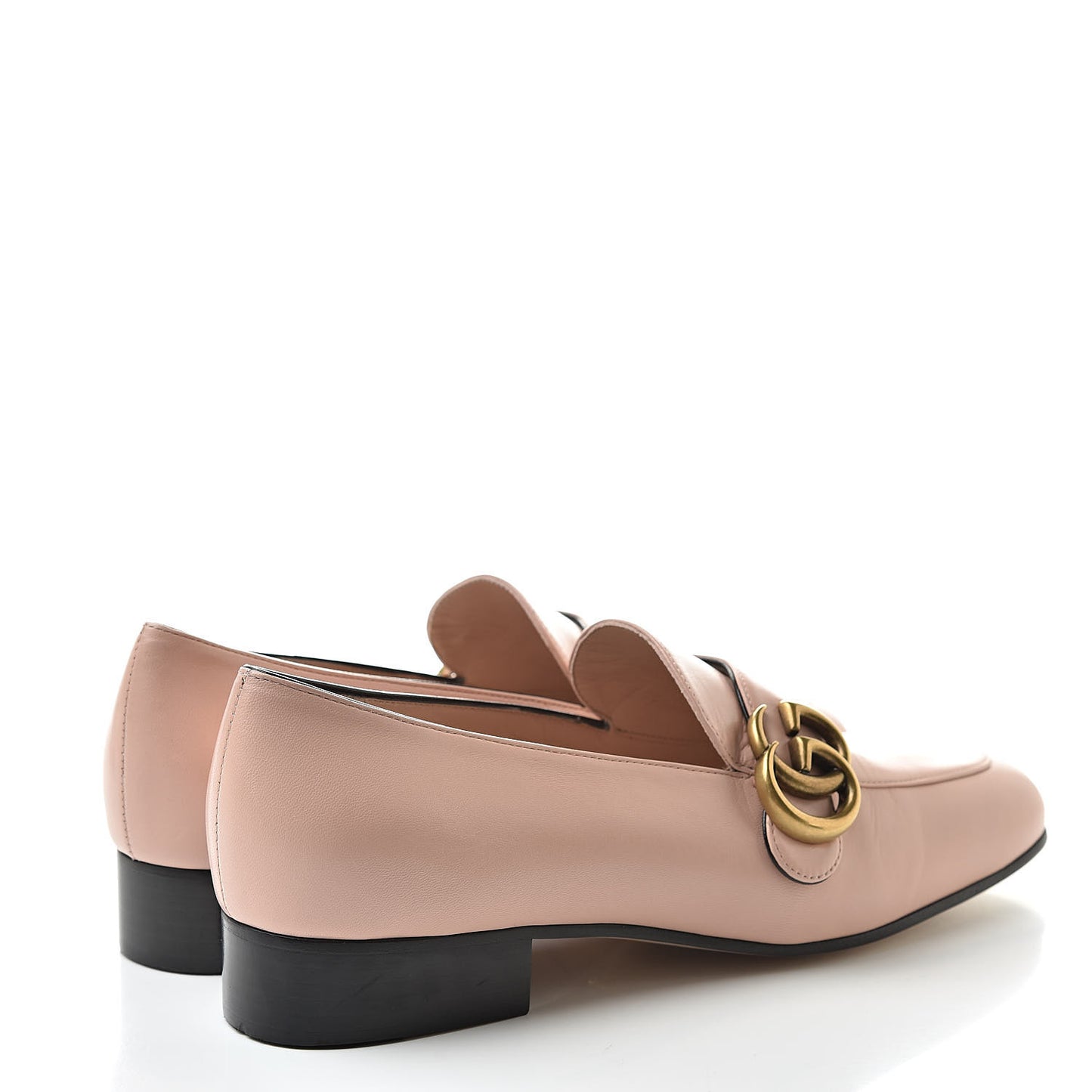 Malaga Kid Womens GG Marmont Loafers 37 Perfect Pink