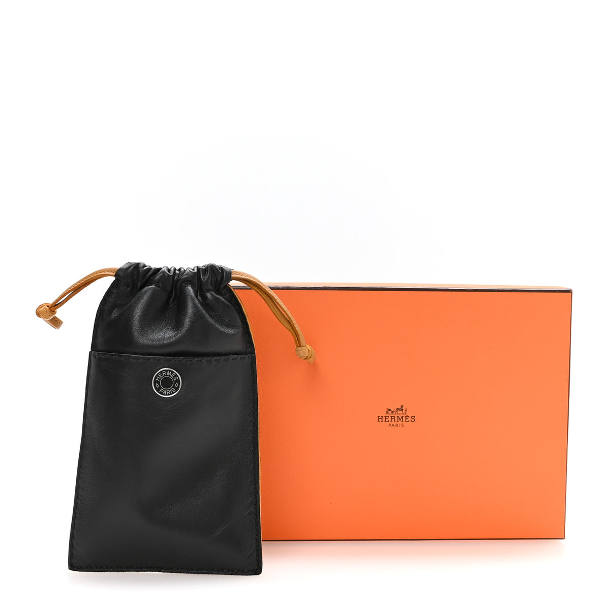 Milo Lambskin Swift Pilo Phone Case Black Chai