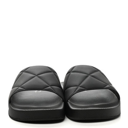 Bottega Veneta Rubber The Slider Sandals 39 Black 2 of 7