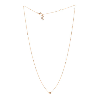 Cartier 18K Pink Gold Diamond XS D'Amour Pendant Necklace 3 of 5