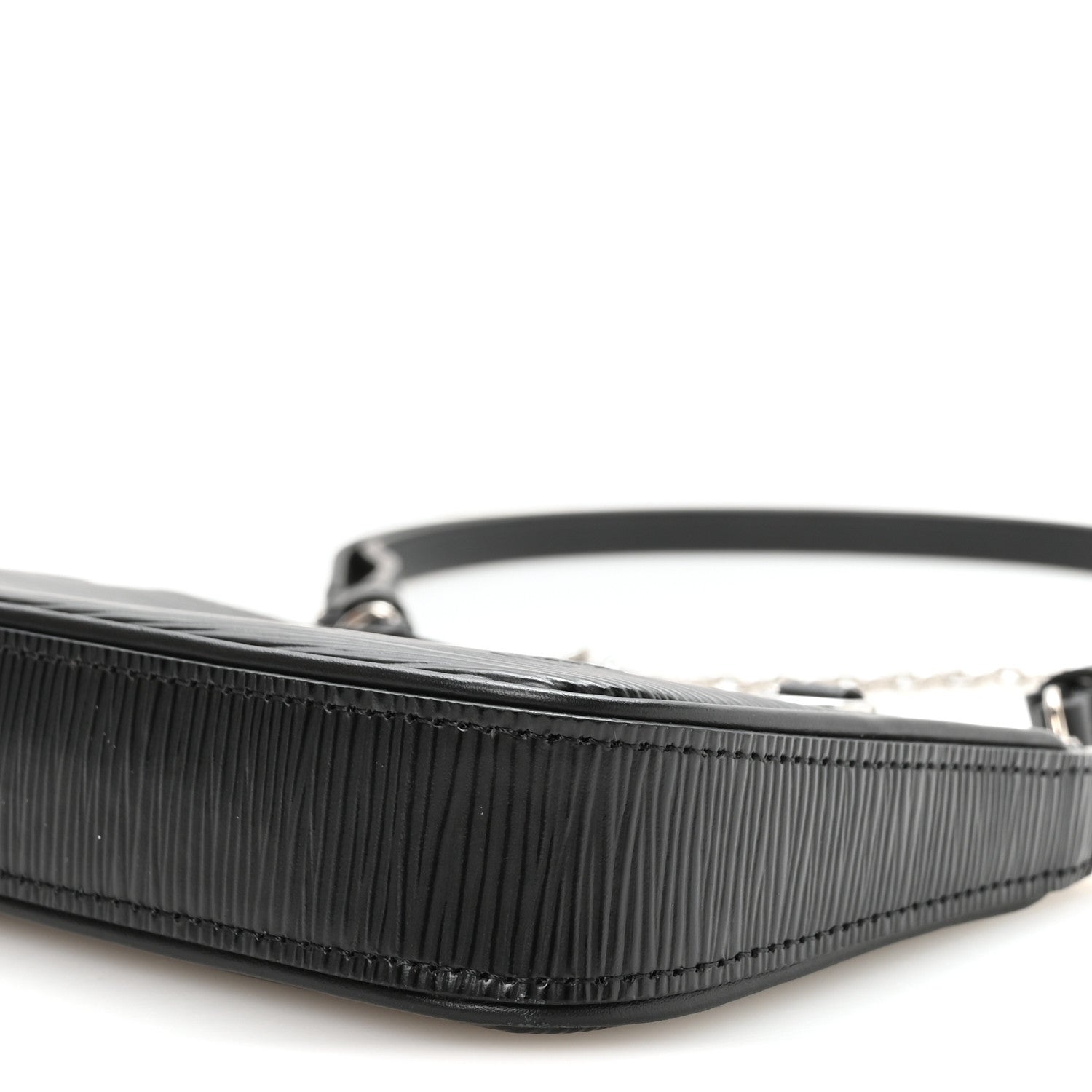 Louis Vuitton Epi Easy Pouch On Strap Black 9 of 10