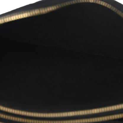 Louis Vuitton Empreinte Double Zip Pochette Black 5 of 11
