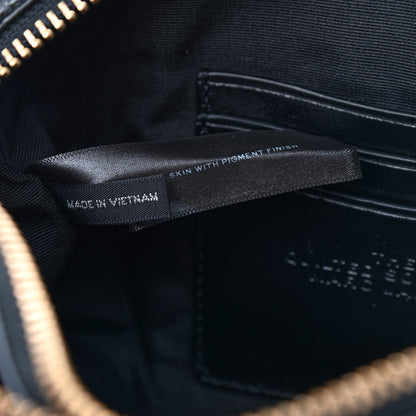 Marc Jacobs Natural Grain Calfskin Quilted The Softshot 21 Bag Black 7 of 7